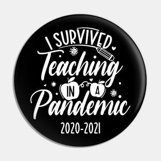 Summer Teacher Gifts, I Survived Teaching in a Pandemic 2021, Teacher Summer Outfits, End of the Year Teacher Gifts Pin