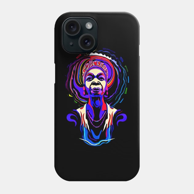 Nina Simone Phone Case by BAJAJU