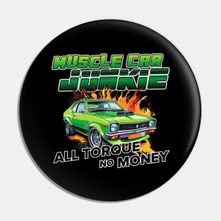 Aussie Muscle Car Junkie Pin