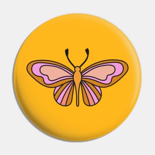 Hippie butterfly Pin