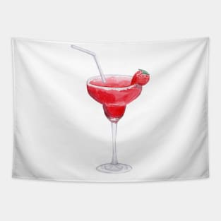 Strawberry daiquiri cocktail Tapestry