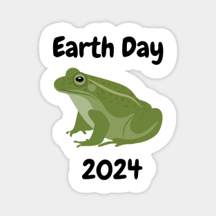 Earth Day Frog 2024 Magnet