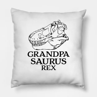 Funny Grandpasaurus: Cool Grandpa Dinosaur Gifts Pillow