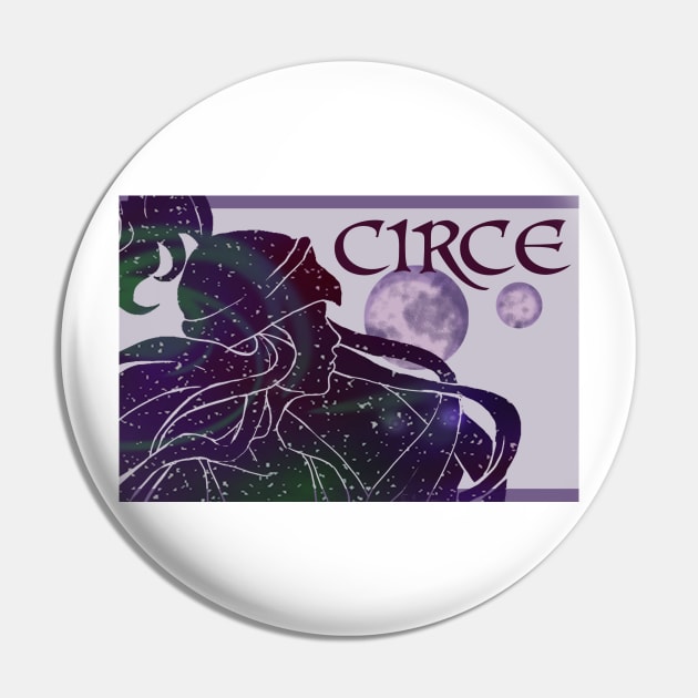 Circe dark Pin by The Ostium Network Merch Store