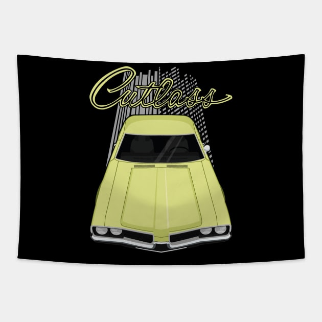 Oldsmobile Cutlass 1969 - yellow Tapestry by V8social