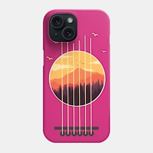 Calm of the guitar Phone Case