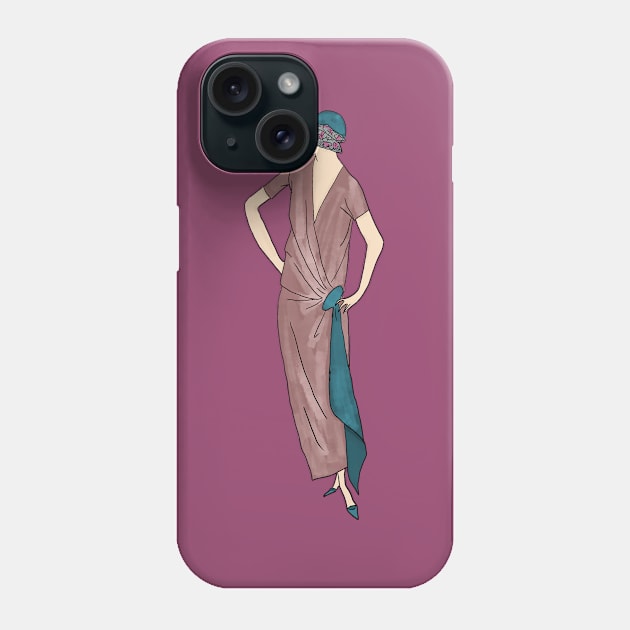 Flapper Girl 2 Phone Case by The Golden Era