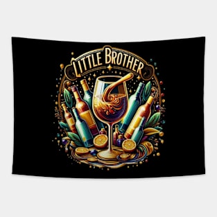 Little Brother Party Time Tapestry