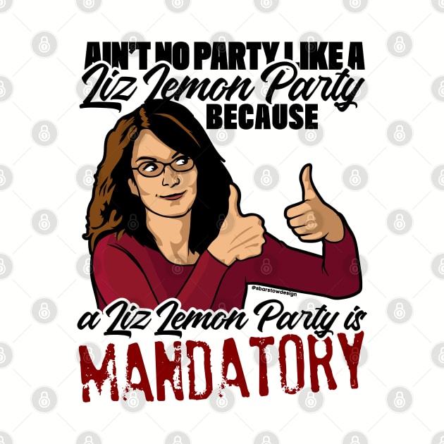 Liz Lemon Party by SBarstow Design