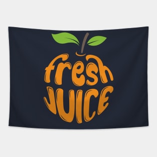 fresh juice typography Tapestry