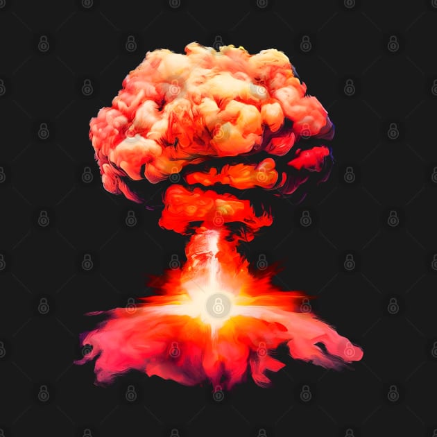 mushroom cloud japan by Ravenglow