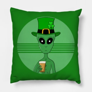 A St. Patrick's Alien Pillow