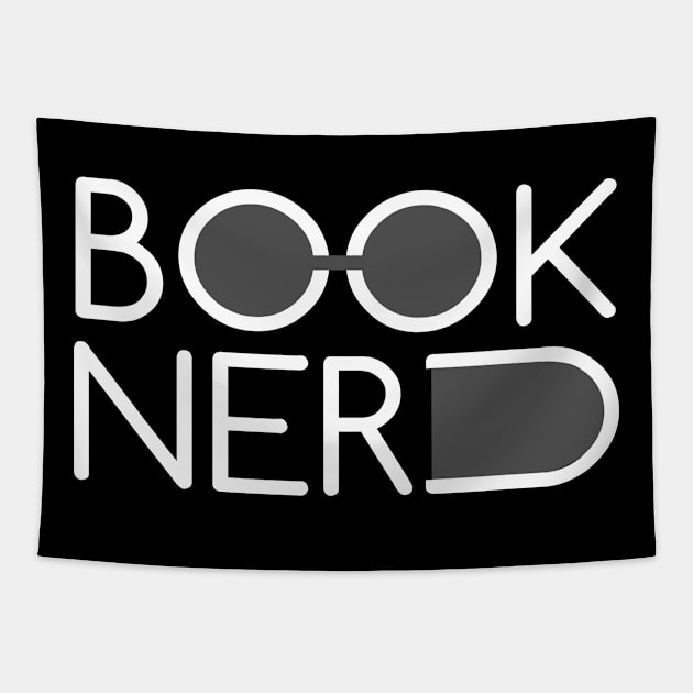 Book Nerd - Book Lover Tapestry by All About Nerds