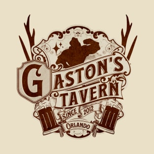 Gaston's Tavern Orlando Florida from Beauty and the Beast T-Shirt