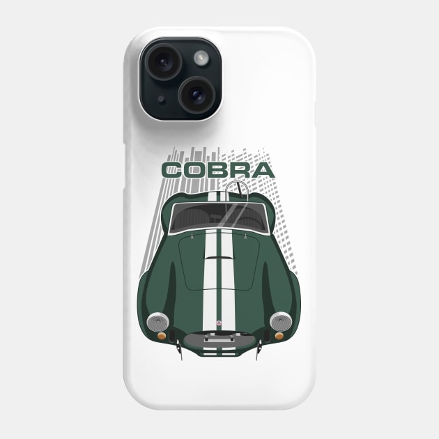 Shelby AC Cobra 427 - Green Phone Case by V8social