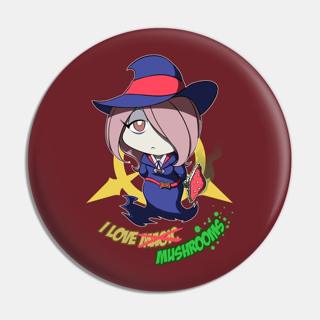 Little Witch Academia - Sucy Pin by rextheone