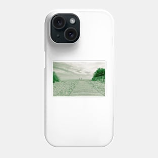 Vintage beach scene. Phone Case