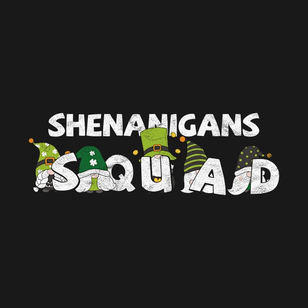 St Patricks Day Gnomes Shenanigans Squad by freakys