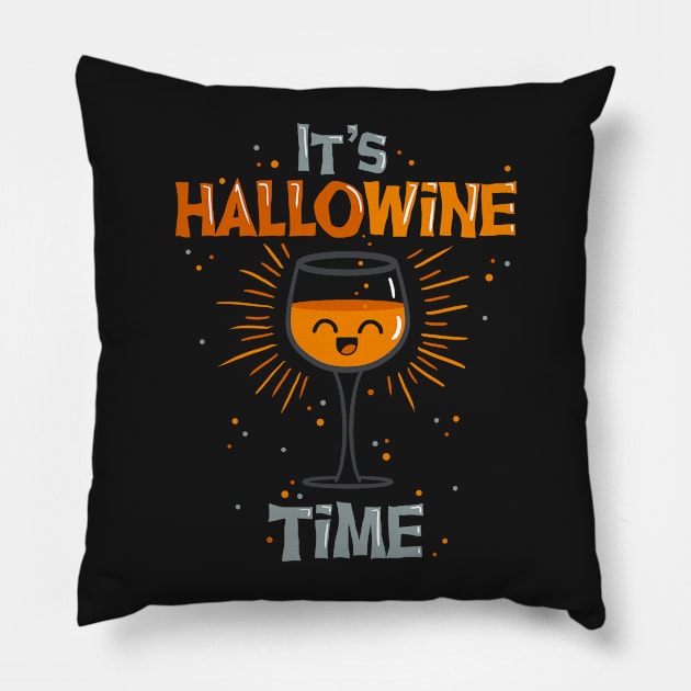 Hallowine Pillow by fishbiscuit