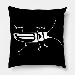 Insect Funny Novelty Cartoon Hand Drawing Pillow