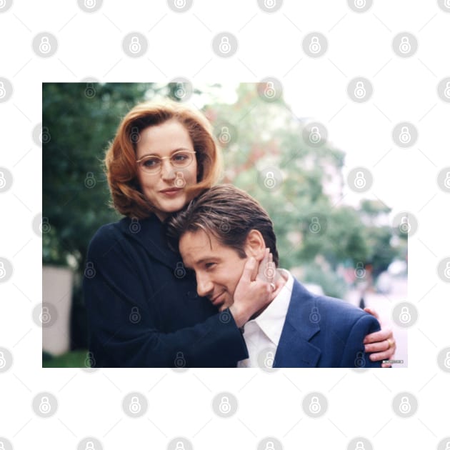 dana scully x files fox mulder by Luckythelab