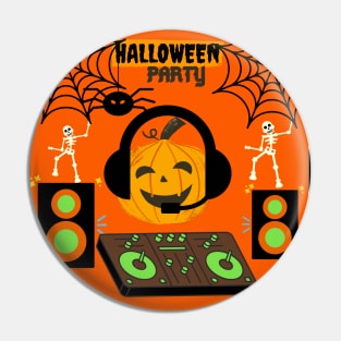 Halloween party Pin