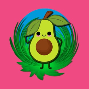 Kawaii Avocado T-Shirt