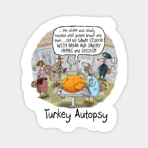 Turkey Autopsy Magnet by macccc8