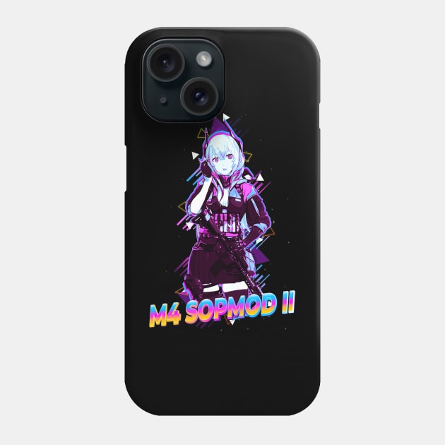 M4 SOPMOD II Girls Frontline Phone Case by ShariLambert