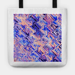 Fractal zigzags Tote
