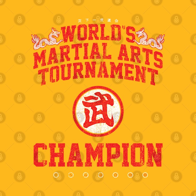 World's Martial Arts Tournament Champion by huckblade