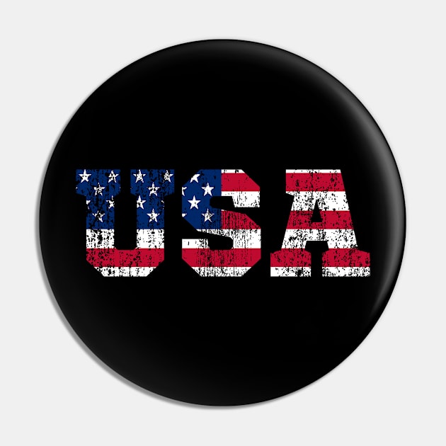 Usa Gift Pin by UranusArts