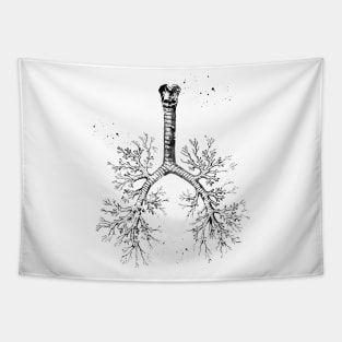 Bronchial tree Tapestry