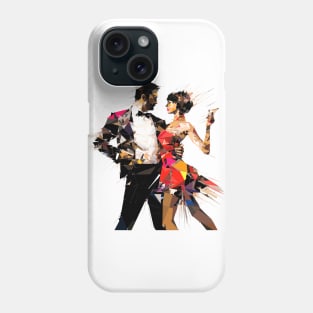 Dancing Couple Dance Performance Abstract Phone Case