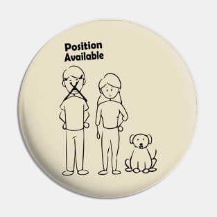 Mom Dad Position Available Dating Personalized Divorcee Gift Pin