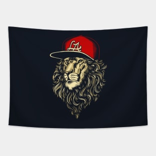 L.A Lion Tapestry