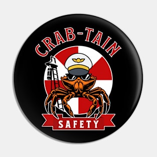 captain crab Pin