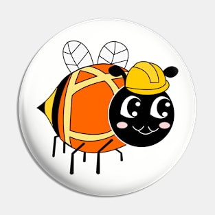 Bee Constructive Pin