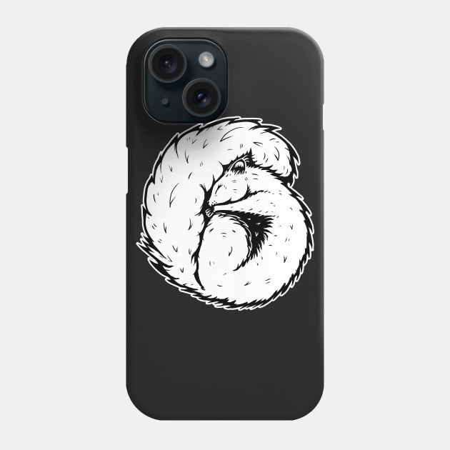 Snuggle Squirrel Phone Case by R10Creator