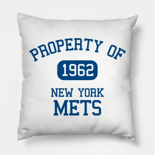 Property of New York Mets 1962 Pillow