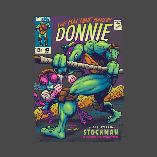 Donnie Comics - Ninja Turtles - Phone Case
