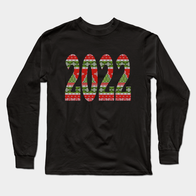 Gringos Ugly Christmas Sweater 2022 2022 Ugly Christmas Sweater - 2022 Ugly Christmas Sweater - Long Sleeve T- Shirt | Teepublic