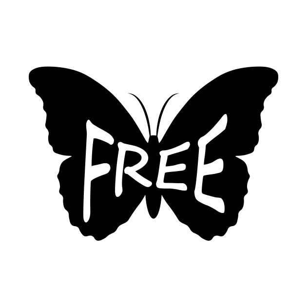 Free Butterfly Artistic Design by DinaShalash