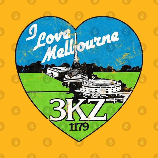 I Love Melbourne, 3KZ  Aussie 1980s Radio Station by CultOfRomance