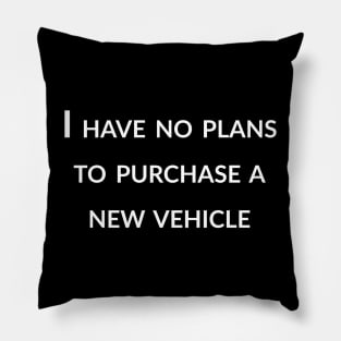 No plans to purchase Pillow