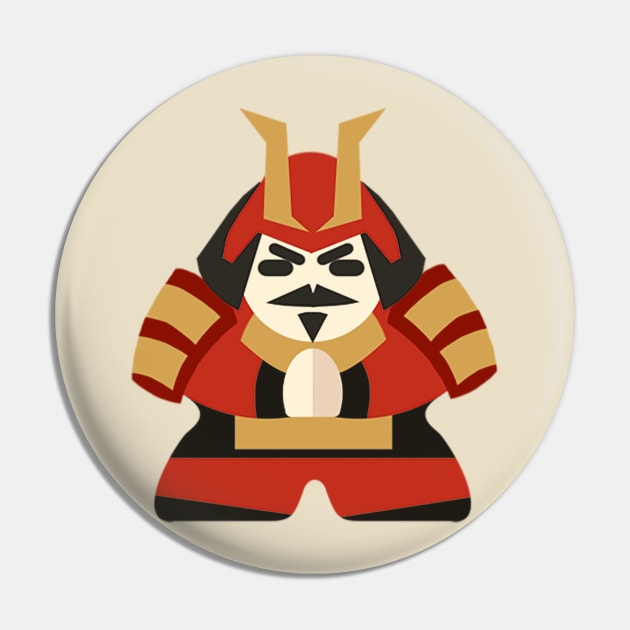 Micro Dojo - Samurai Pin by Prometheus Game Labs