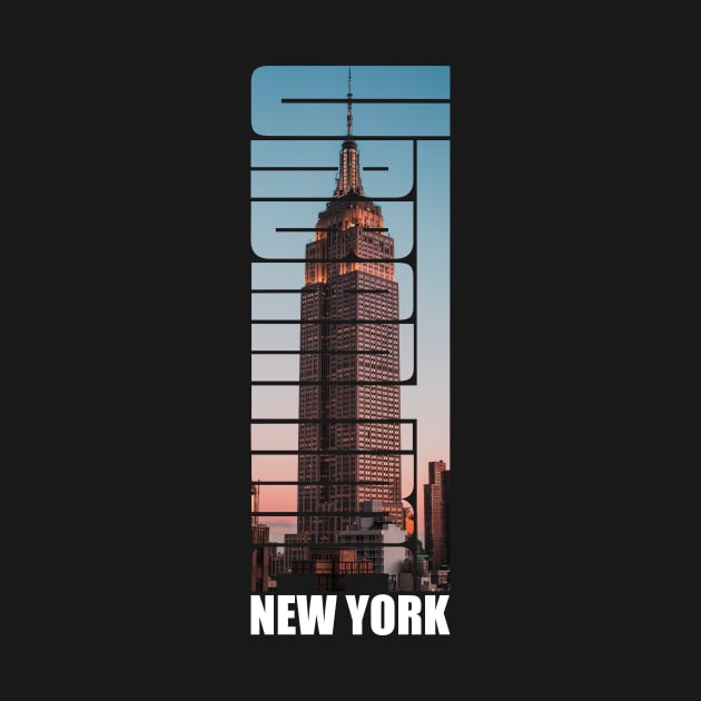 New York City Urban Time Shirt For NY Lover by crony713