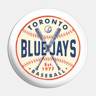 Vintage Toronto Blue Jays 2 by Buck Tee Pin