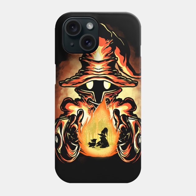 Black Mage Phone Case by plonkbeast