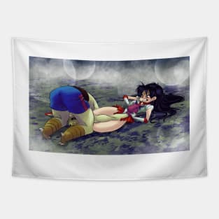 Sailor Mars VS Boxy - PRINT Tapestry